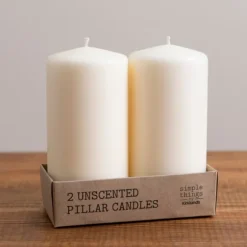 Kirkland's Home Candles-6 In. Pillar Candles, Set Of 2