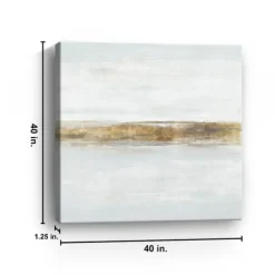 Kirkland's Home Canvas Art-A Quiet View Giclee Canvas Art Print, 40X40 In.