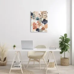 Kirkland's Home Canvas Art-Abstract Botanical Collage Canvas Print, 24X30 In.