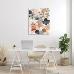 Kirkland's Home Canvas Art-Abstract Botanical Collage Canvas Print, 30X40 In.