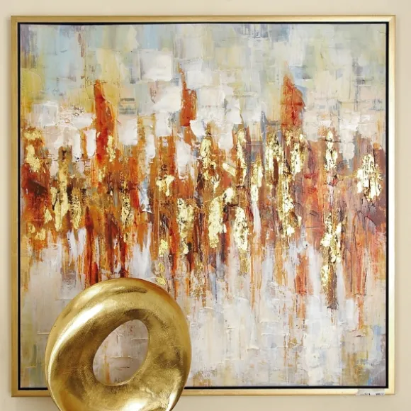 Kirkland's Home Canvas Art-Abstract Color Field Framed Canvas Art Print