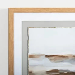 Kirkland's Home Framed Art-Abstract Desert Blues Framed Art Print