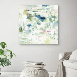 Kirkland's Home Canvas Art-Abstract Reflections Canvas Art Print, 35X35 In.