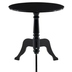 Kirkland's Home Accent & End Tables-Acrylic Tripod Spindle Side Table