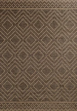 Kirkland's Home Outdoor Rugs-Adelaide Diamond Outdoor Area Rug, 6X9