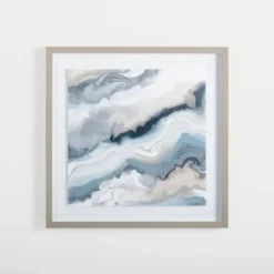 Kirkland's Home Framed Art-Agate Waves Framed Art Print
