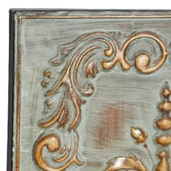 Kirkland's Home Wall Plaques-Aged Brass Fleur-De-Lis 4-Pc. Panel Wall Art