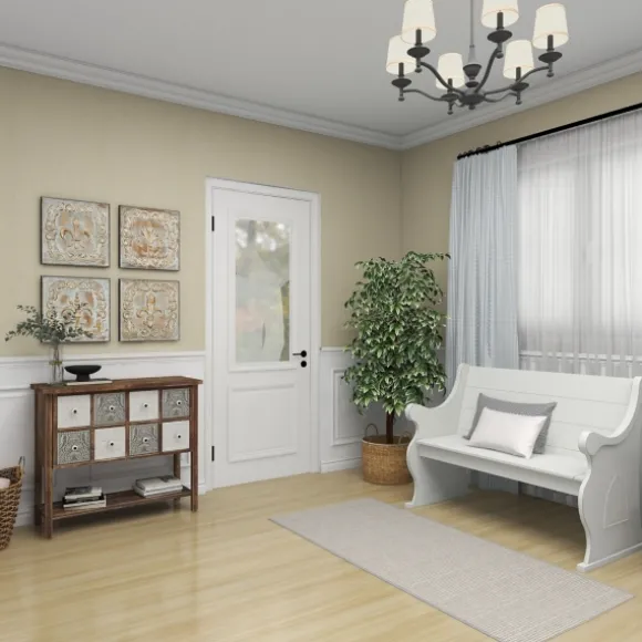 Kirkland's Home Wall Plaques-Aged Brass Fleur-De-Lis 4-Pc. Panel Wall Art