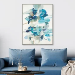 Kirkland's Home Canvas Art-Along The Path Framed Canvas Art Print