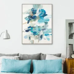 Kirkland's Home Canvas Art-Along The Path Framed Canvas Art Print