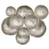 Kirkland's Home Wall Plaques-Aluminum Clustered Bowls Wall Plaque