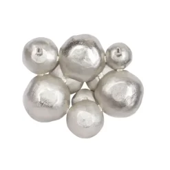 Kirkland's Home Wall Plaques-Aluminum Clustered Bowls Wall Plaque