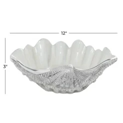 Kirkland's Home Decorative Bowls & Jars-Aluminum Seashell Bowl