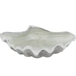 Kirkland's Home Decorative Bowls & Jars-Aluminum Seashell Bowl
