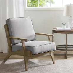 Kirkland's Home Accent Chairs-And Distressed Wooden Malibu Accent Chair