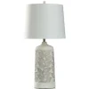 Kirkland's Home Table Lamps-And Gray Botanical Table Lamp