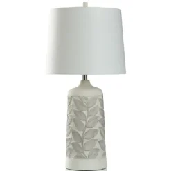 Kirkland's Home Table Lamps-And Gray Botanical Table Lamp