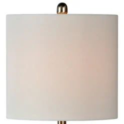 Kirkland's Home Table Lamps-And Gray Textured Table Lamps, Set Of 2