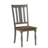 Kirkland's Home Dining Chairs-And Gray Wooden Dining Chairs, Set Of 2