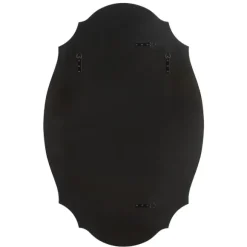 Kirkland's Home Decorative Mirrors-Antique Bronze Curved Wall Mirror