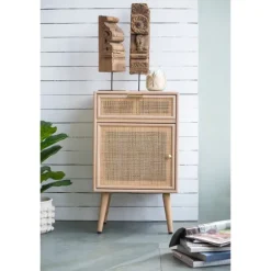 Kirkland's Home Statues & Figurines-Antique Carved Wood Figurine