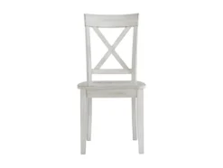 Kirkland's Home Dining Chairs-Antique Washed Wood Dining Chairs, Set Of 2