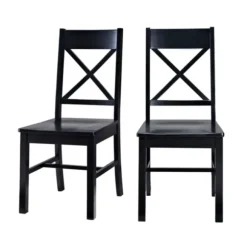 Kirkland's Home Dining Chairs-Antique Wood Dining Chairs, Set Of 2