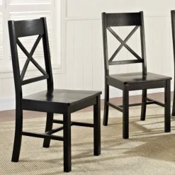 Kirkland's Home Dining Chairs-Antique Wood Dining Chairs, Set Of 2