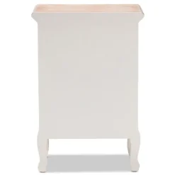 Kirkland's Home Nightstands-Antique Wooden 3-Drawer Nightstand