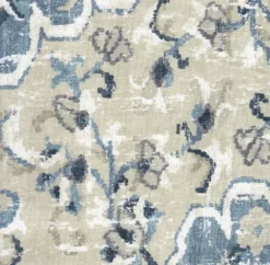 Kirkland's Home Accent Chairs-Antiqued Medallion Swoop Arm Accent Chair