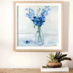 Kirkland's Home Framed Art-April Sweet Pea Framed Art Print