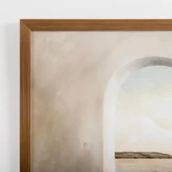 Kirkland's Home Framed Art-Arched Coastal Viewpoint Framed Art Print