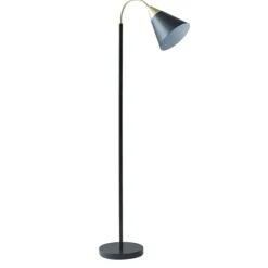 Kirkland's Home Floor Lamps-Arched Cone Shade Floor Lamp