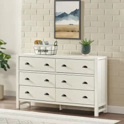 Kirkland's Home Dressers & Chests-Arden Wood 6-Drawer Dresser