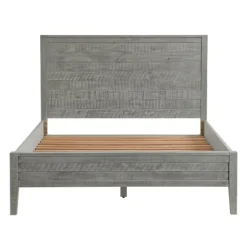 Kirkland's Home Beds & Headboards-Arden Wood Panel Queen Bed