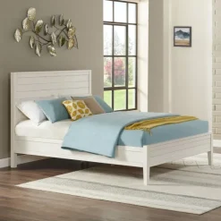 Kirkland's Home Beds & Headboards-Arden Wood Panel Queen Bed