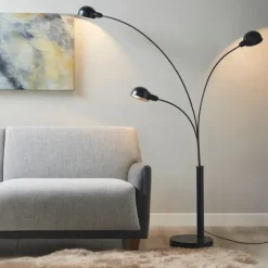 Kirkland's Home Floor Lamps-3-Arm Adjustable Floor Lamp