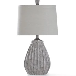 Kirkland's Home Table Lamps-Arther Aged Stone Table Lamp