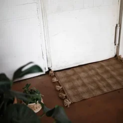 Kirkland's Home Outdoor Rugs-Artisanal Geometric Outdoor Scatter Rug