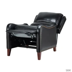 Kirkland's Home Accent Chairs-Arturo Leather Wingback Recliner
