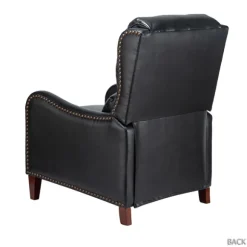 Kirkland's Home Accent Chairs-Arturo Leather Wingback Recliner