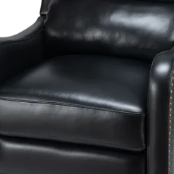 Kirkland's Home Accent Chairs-Arturo Leather Wingback Recliner