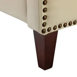 Kirkland's Home Accent Chairs-Arturo Leather Wingback Recliner