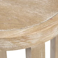 Kirkland's Home Accent & End Tables-Ash Rat Round Martha Stewart Accent Table