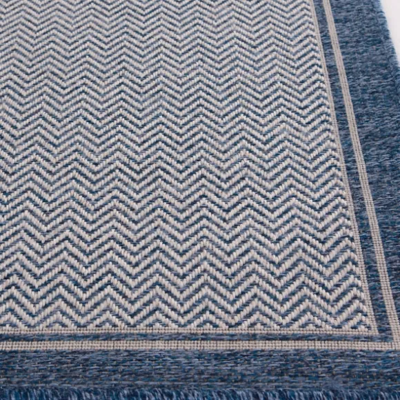 Kirkland's Home Outdoor Rugs-Auckland Chevron Outdoor Area Rug, 6X9
