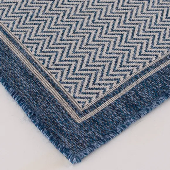 Kirkland's Home Outdoor Rugs-Auckland Chevron Outdoor Area Rug, 6X9