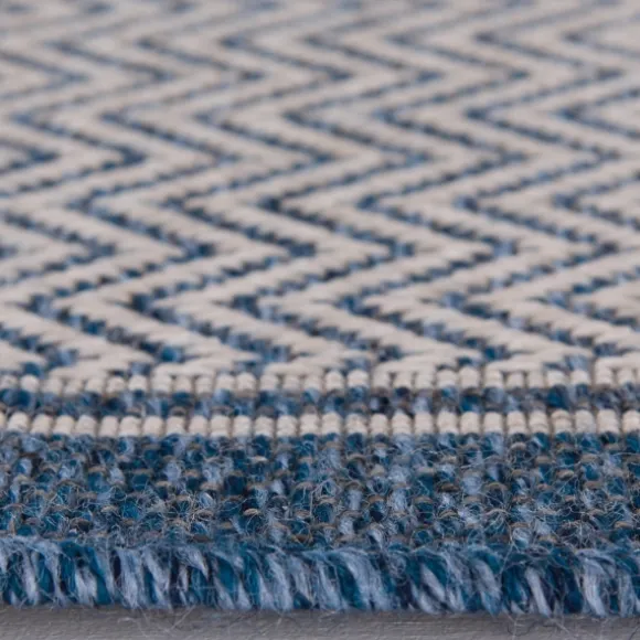 Kirkland's Home Outdoor Rugs-Auckland Chevron Outdoor Area Rug, 6X9