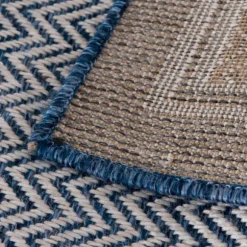 Kirkland's Home Outdoor Rugs-Auckland Chevron Outdoor Area Rug, 6X9