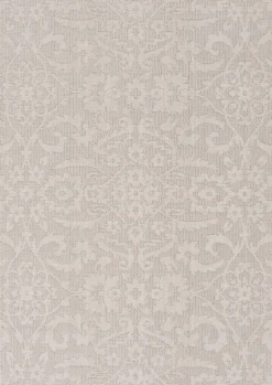 Kirkland's Home Outdoor Rugs-Auckland Damask Outdoor Area Rug, 7X9