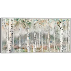 Kirkland's Home Canvas Art-Autumn Grace Framed Giclee Canvas Art Print